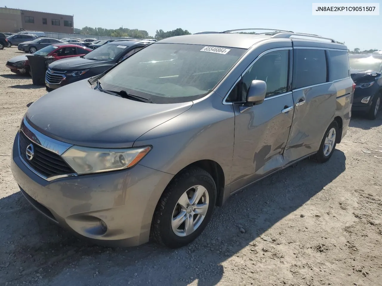 2012 Nissan Quest S VIN: JN8AE2KP1C9051507 Lot: 65546864