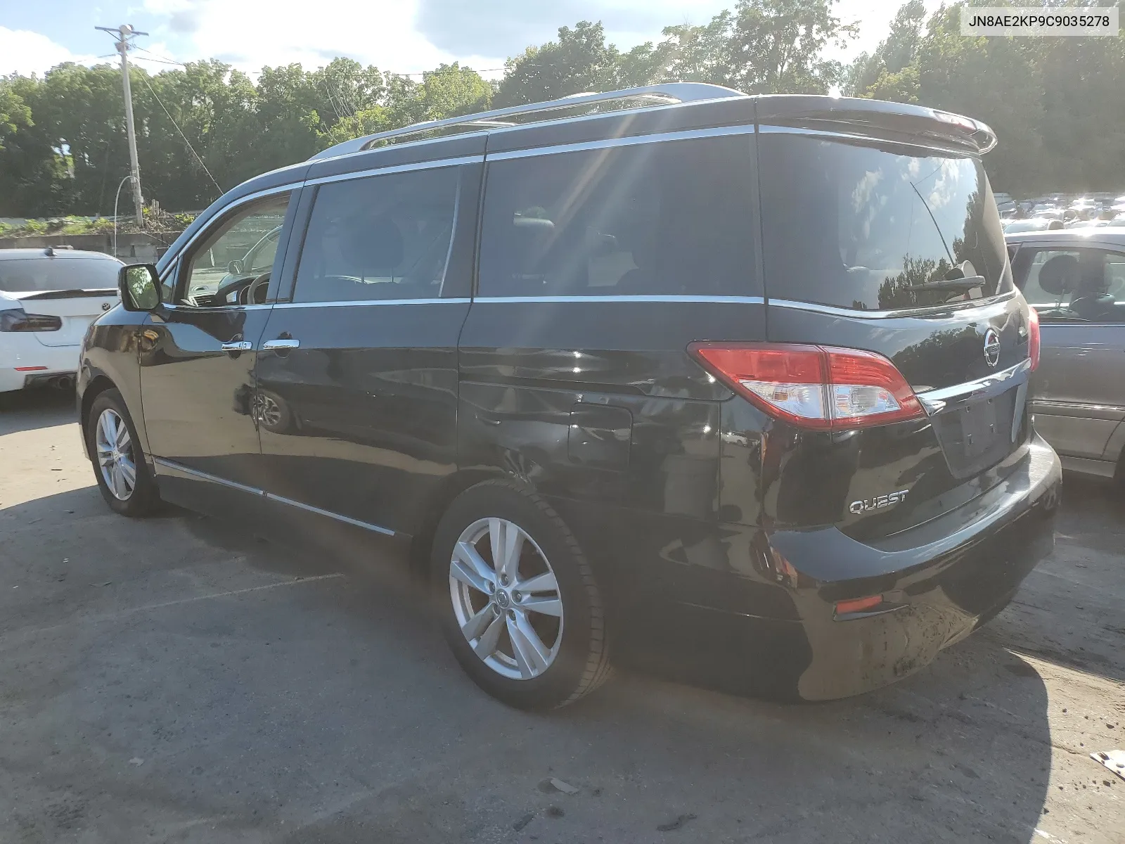 2012 Nissan Quest S VIN: JN8AE2KP9C9035278 Lot: 66753904