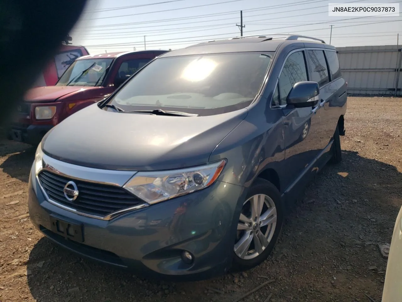 2012 Nissan Quest S VIN: JN8AE2KP0C9037873 Lot: 69108874