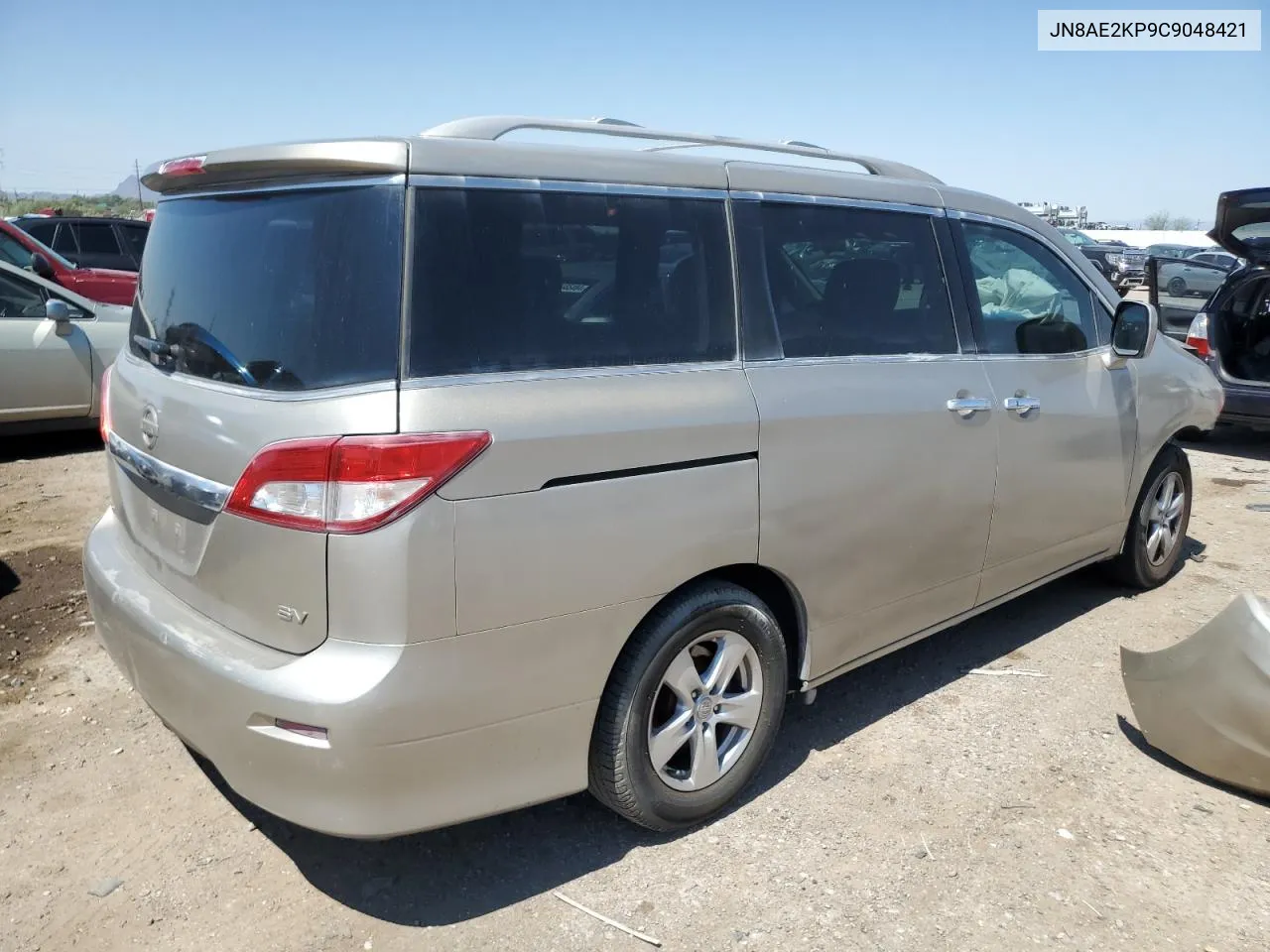 2012 Nissan Quest S VIN: JN8AE2KP9C9048421 Lot: 70670924