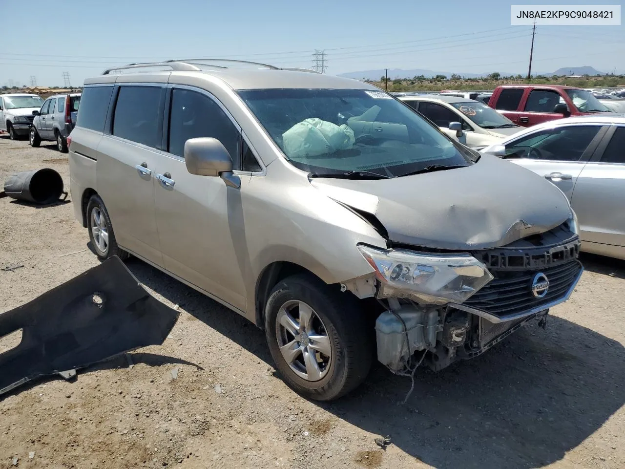 2012 Nissan Quest S VIN: JN8AE2KP9C9048421 Lot: 70670924