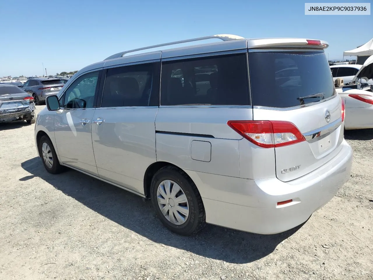 2012 Nissan Quest S VIN: JN8AE2KP9C9037936 Lot: 70925444