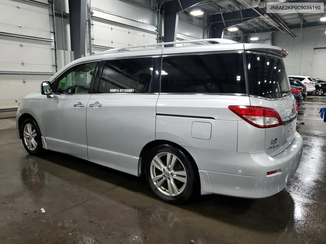 2012 Nissan Quest S VIN: JN8AE2KP0C9036190 Lot: 71669494