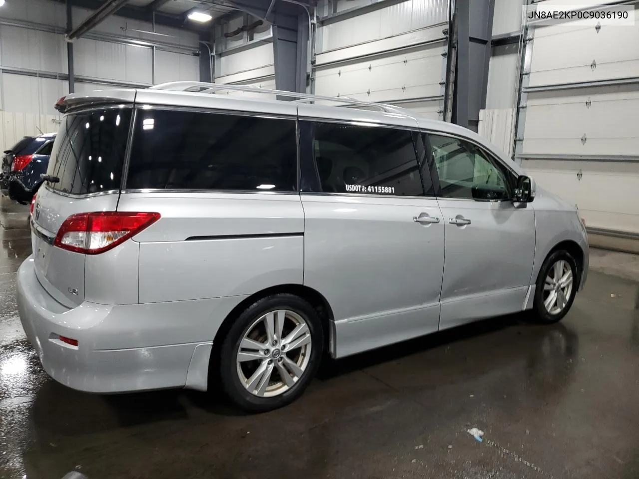 2012 Nissan Quest S VIN: JN8AE2KP0C9036190 Lot: 71669494