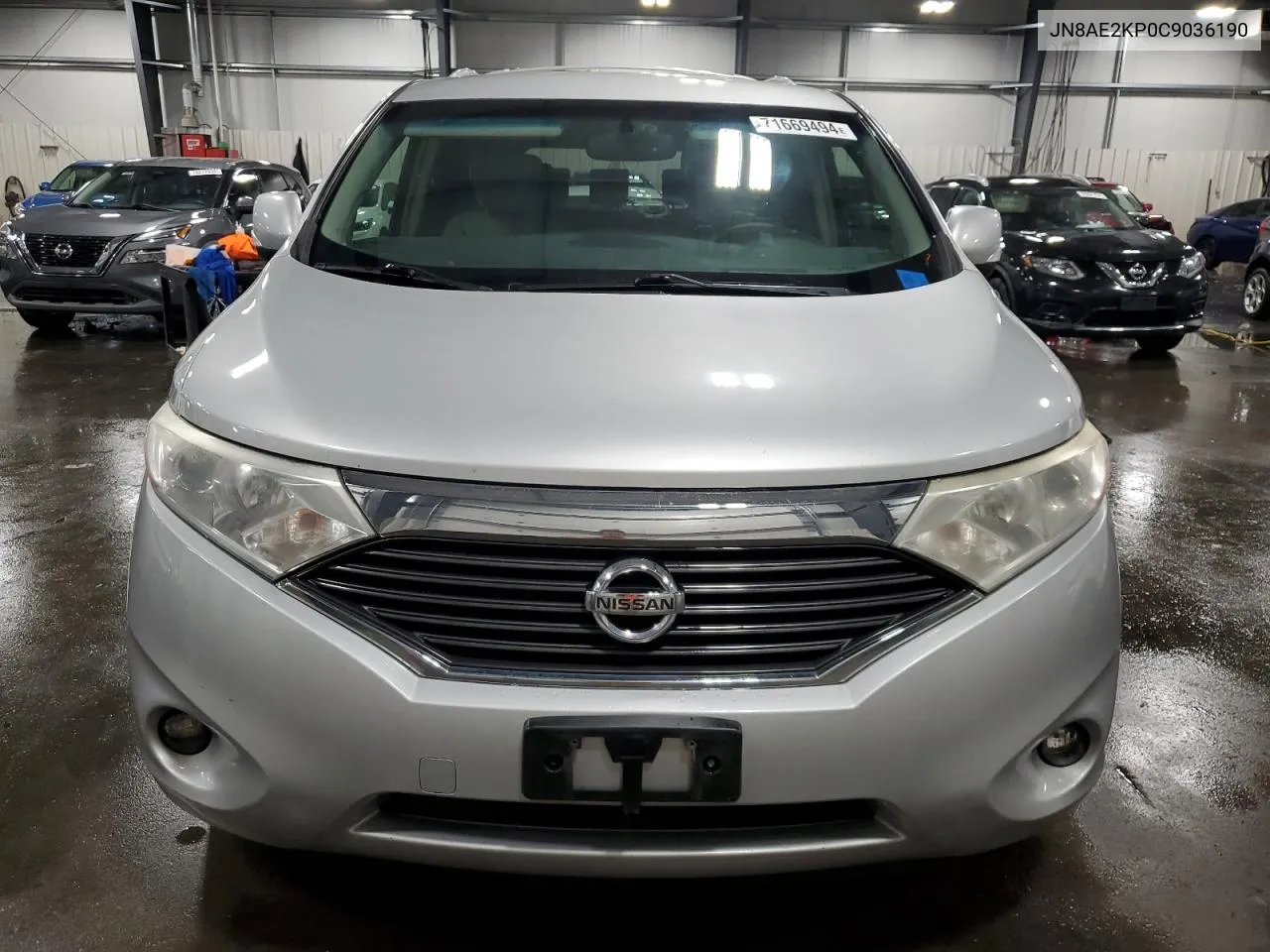 JN8AE2KP0C9036190 2012 Nissan Quest S