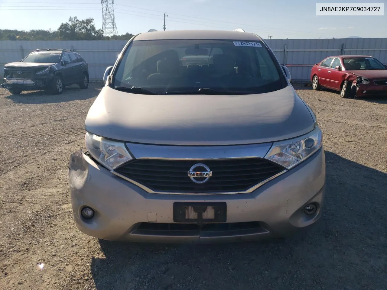 JN8AE2KP7C9034727 2012 Nissan Quest S