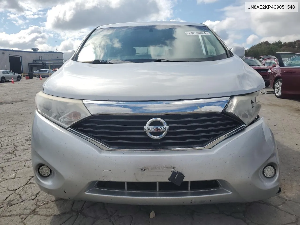 JN8AE2KP4C9051548 2012 Nissan Quest S