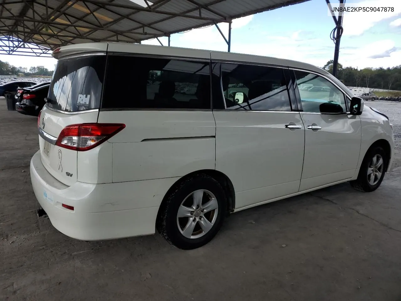 2012 Nissan Quest S VIN: JN8AE2KP5C9047878 Lot: 73466674