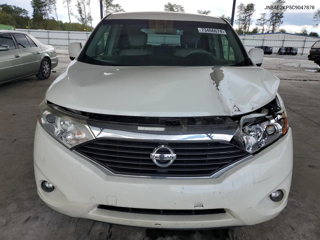 JN8AE2KP5C9047878 2012 Nissan Quest S