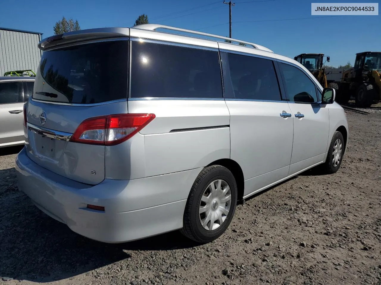 2012 Nissan Quest S VIN: JN8AE2KP0C9044533 Lot: 73481944