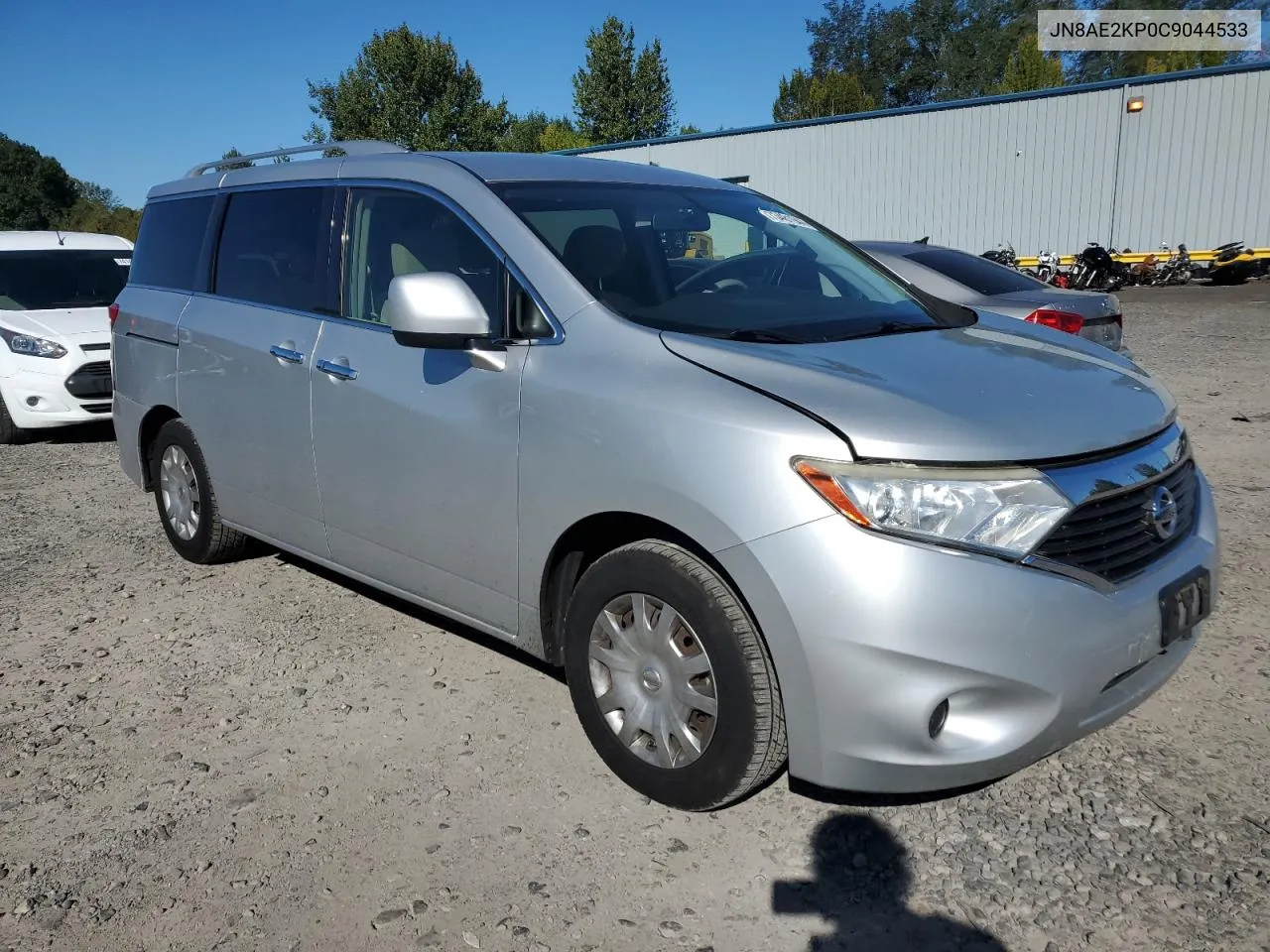 2012 Nissan Quest S VIN: JN8AE2KP0C9044533 Lot: 73481944