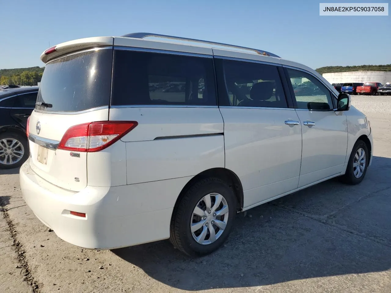 2012 Nissan Quest S VIN: JN8AE2KP5C9037058 Lot: 73976174