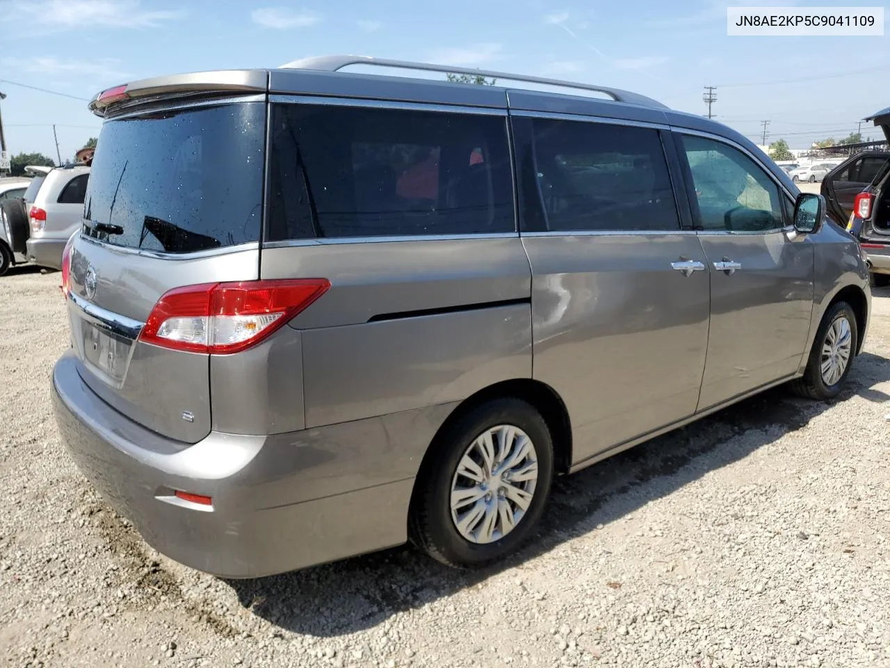 2012 Nissan Quest S VIN: JN8AE2KP5C9041109 Lot: 74970814