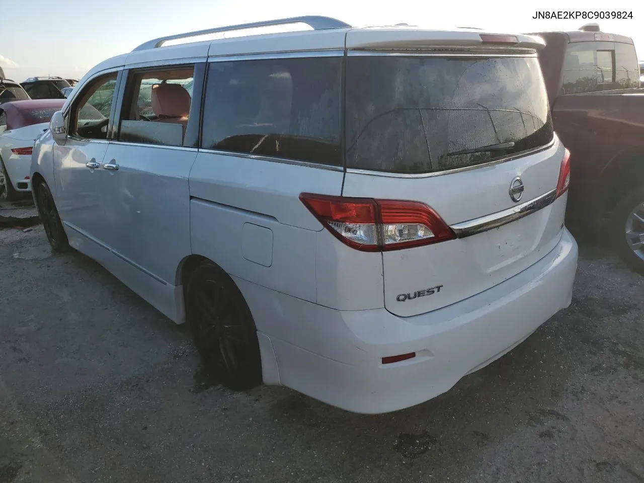 2012 Nissan Quest S VIN: JN8AE2KP8C9039824 Lot: 75301664