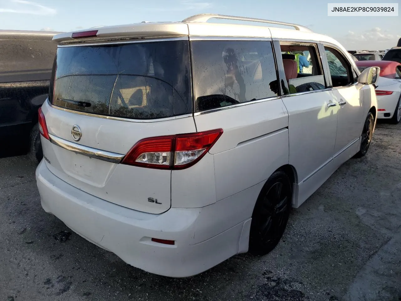 2012 Nissan Quest S VIN: JN8AE2KP8C9039824 Lot: 75301664