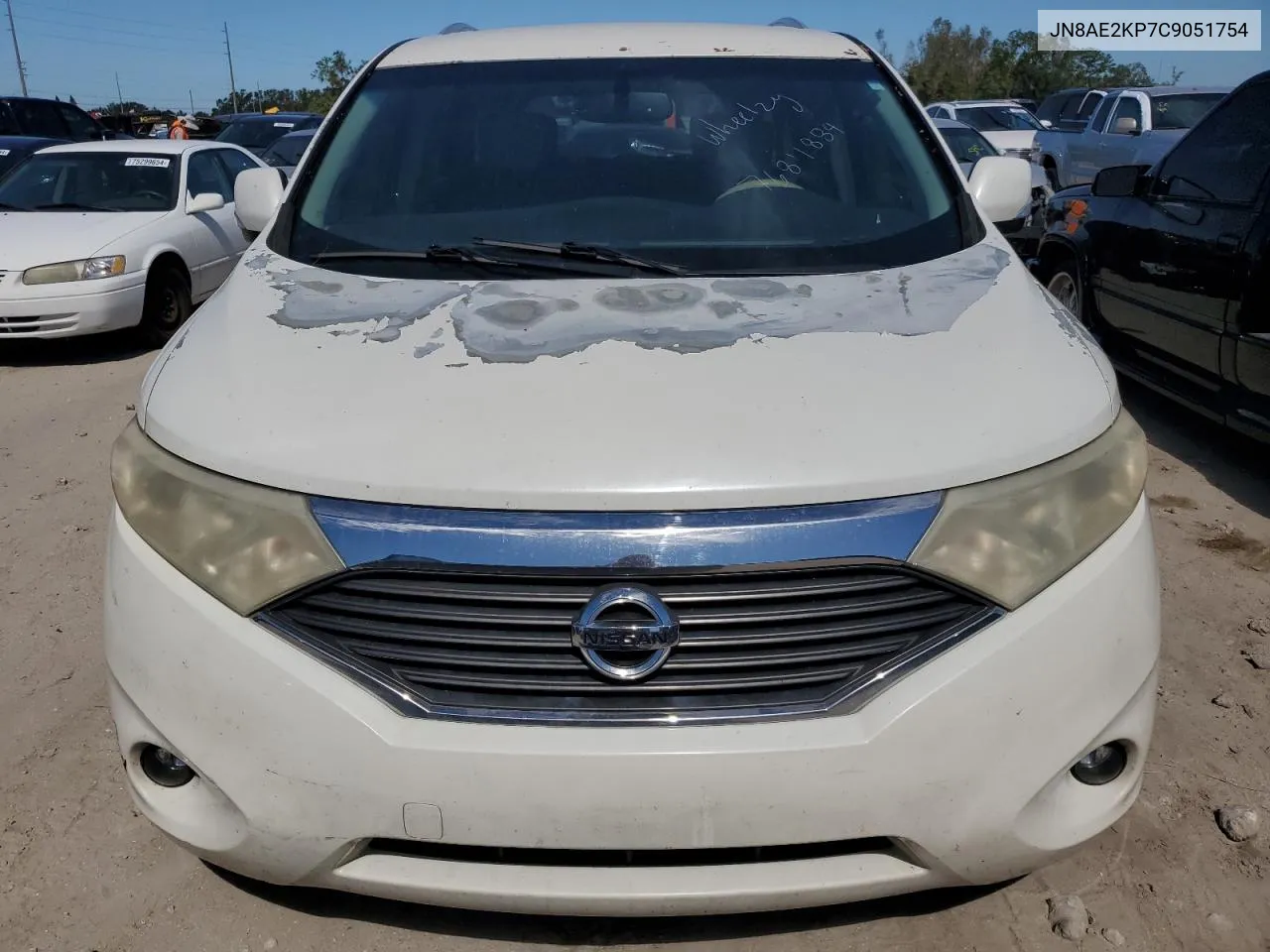 2012 Nissan Quest S VIN: JN8AE2KP7C9051754 Lot: 76811884