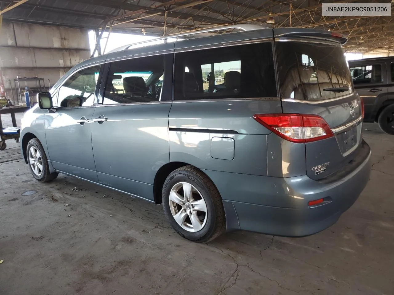 2012 Nissan Quest S VIN: JN8AE2KP9C9051206 Lot: 77013304