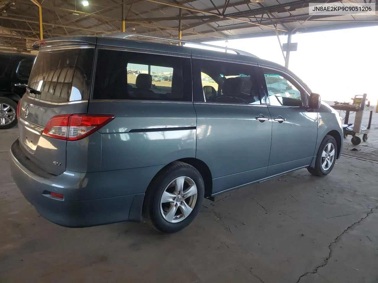 2012 Nissan Quest S VIN: JN8AE2KP9C9051206 Lot: 77013304