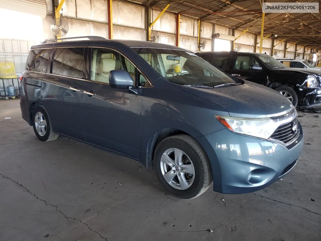 2012 Nissan Quest S VIN: JN8AE2KP9C9051206 Lot: 77013304