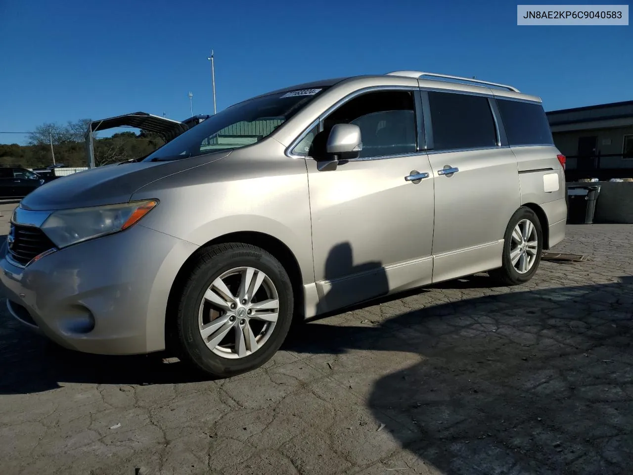 2012 Nissan Quest S VIN: JN8AE2KP6C9040583 Lot: 77163324