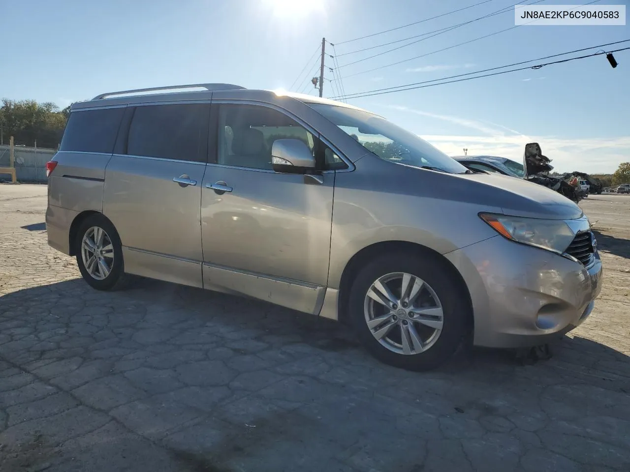 2012 Nissan Quest S VIN: JN8AE2KP6C9040583 Lot: 77163324