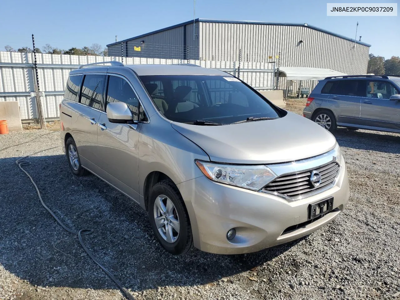 2012 Nissan Quest S VIN: JN8AE2KP0C9037209 Lot: 77952304