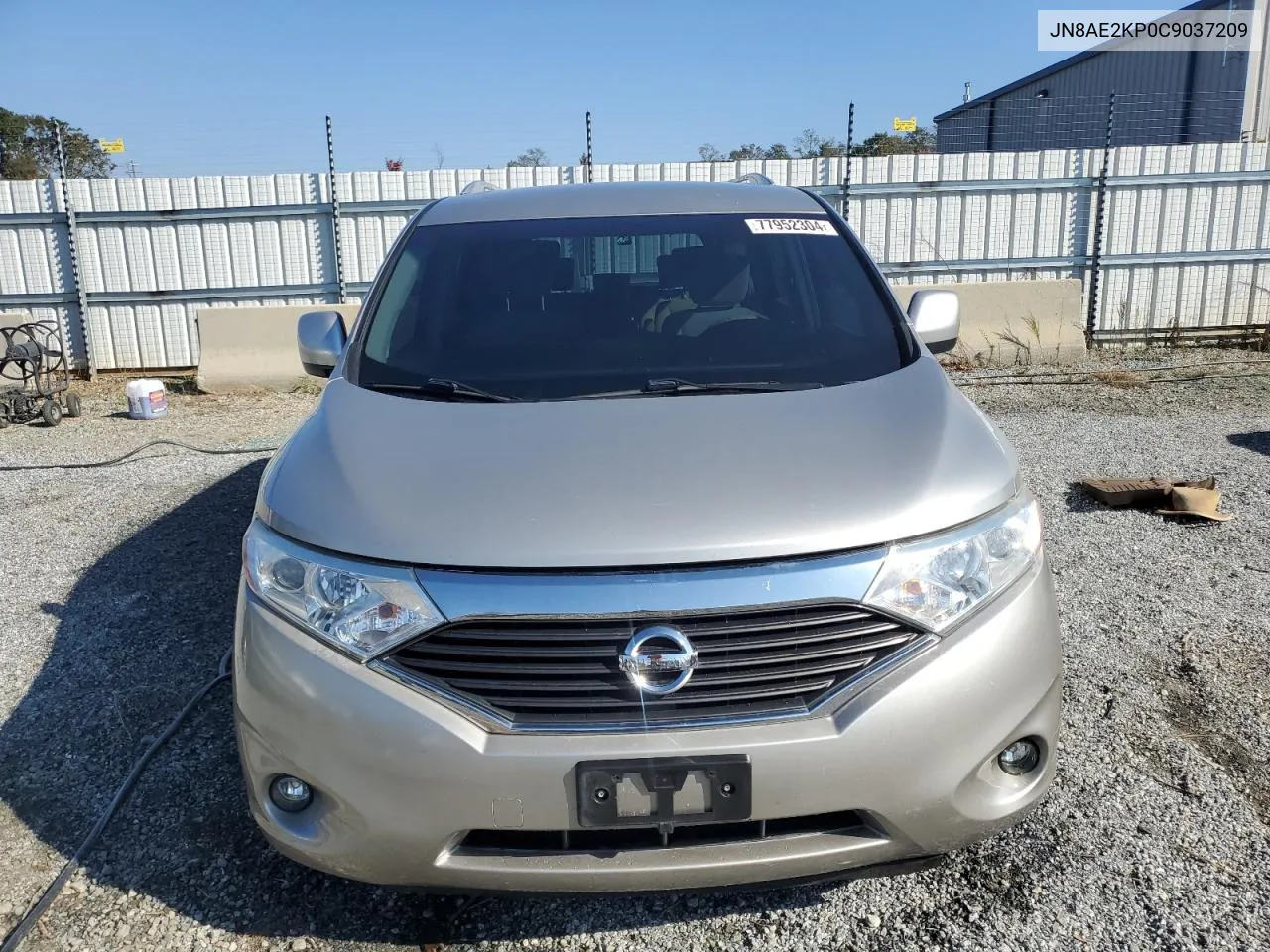 2012 Nissan Quest S VIN: JN8AE2KP0C9037209 Lot: 77952304