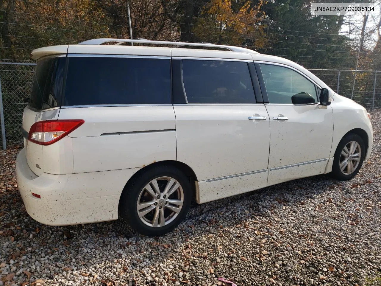 2012 Nissan Quest S VIN: JN8AE2KP7C9035134 Lot: 78304734