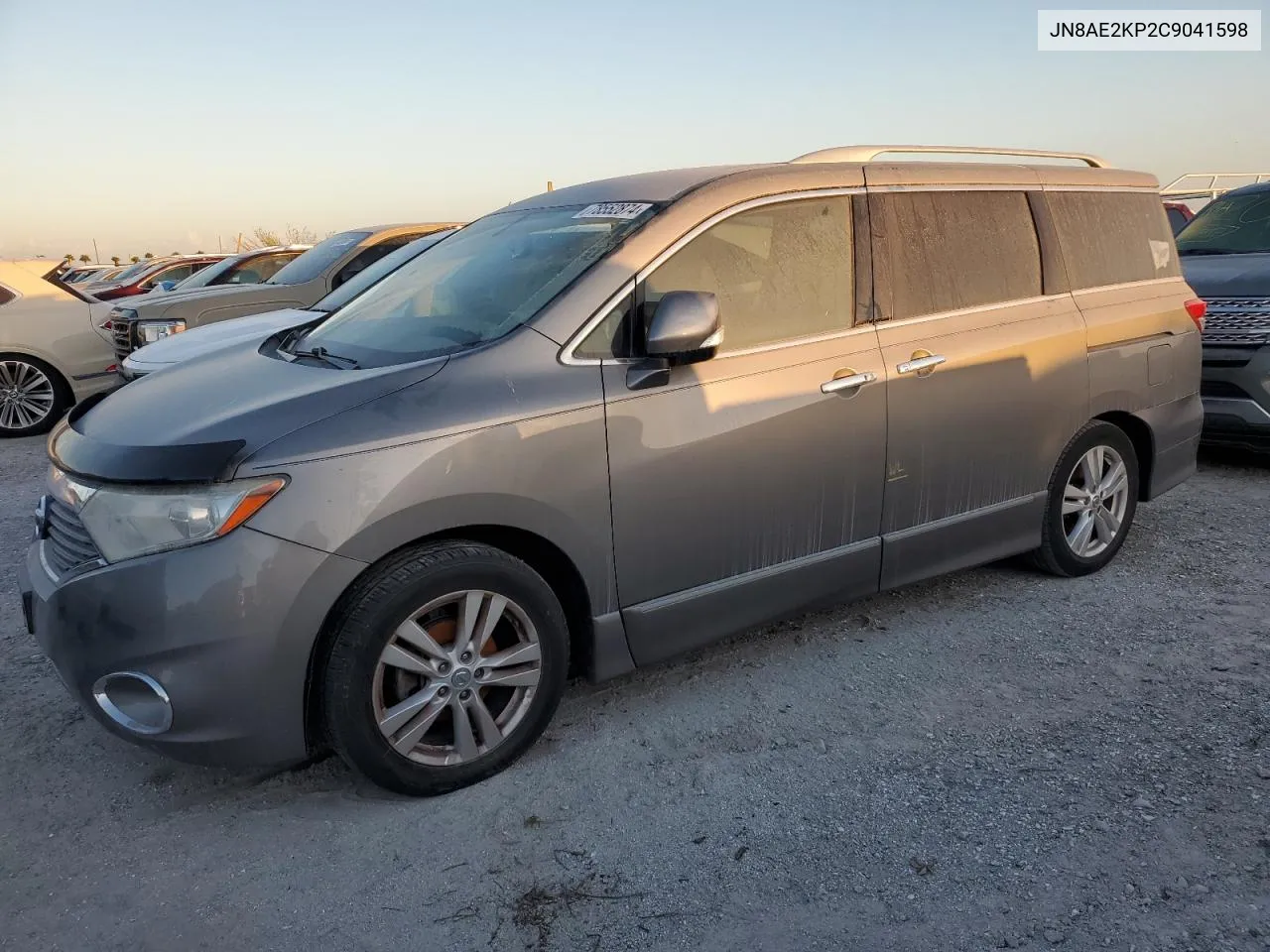 2012 Nissan Quest S VIN: JN8AE2KP2C9041598 Lot: 78552874