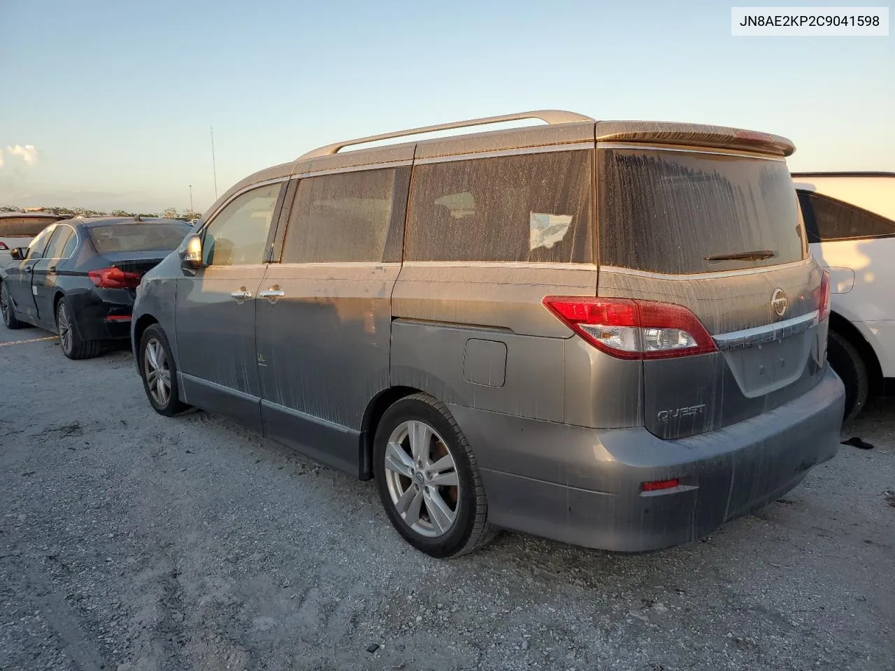 2012 Nissan Quest S VIN: JN8AE2KP2C9041598 Lot: 78552874