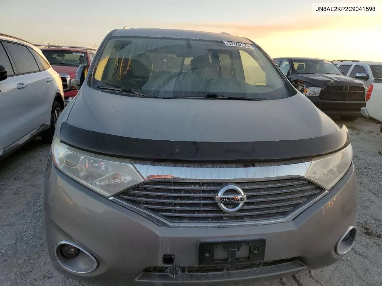 2012 Nissan Quest S VIN: JN8AE2KP2C9041598 Lot: 78552874