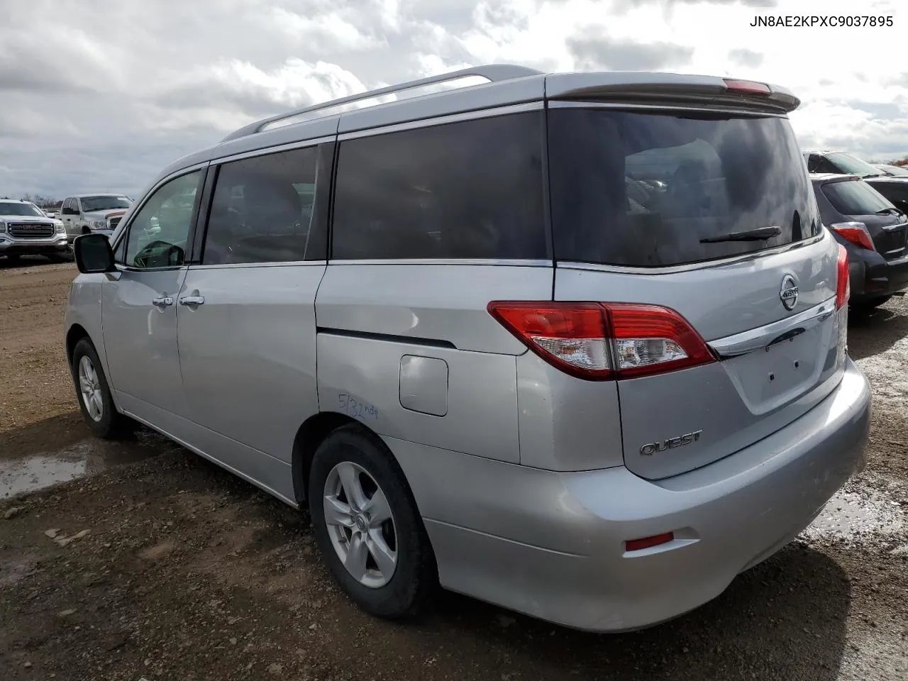 2012 Nissan Quest S VIN: JN8AE2KPXC9037895 Lot: 78667734