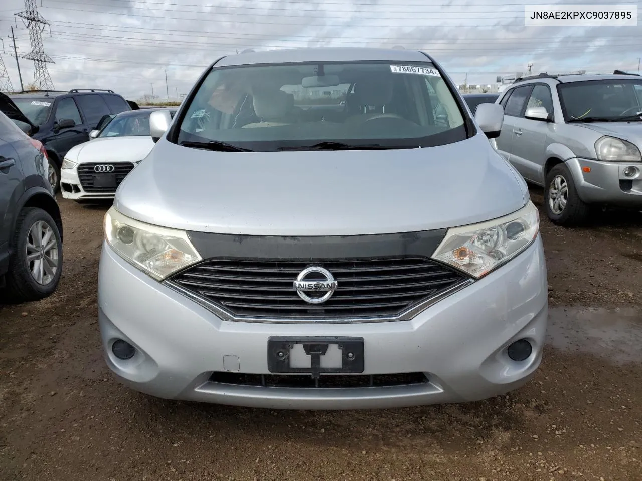 2012 Nissan Quest S VIN: JN8AE2KPXC9037895 Lot: 78667734