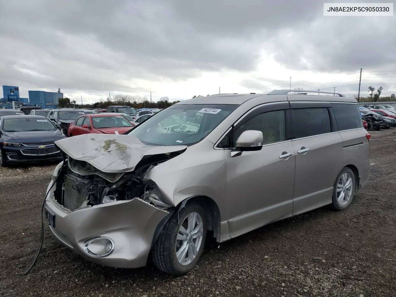 2012 Nissan Quest S VIN: JN8AE2KP5C9050330 Lot: 79420744