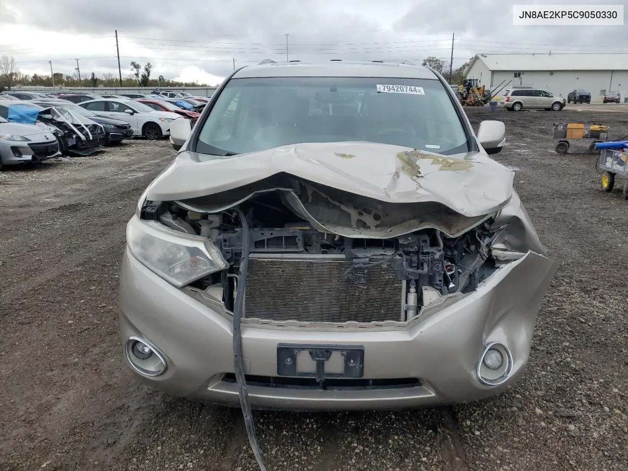 2012 Nissan Quest S VIN: JN8AE2KP5C9050330 Lot: 79420744