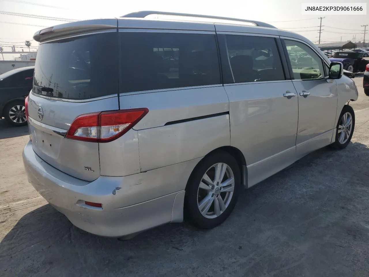 2013 Nissan Quest S VIN: JN8AE2KP3D9061666 Lot: 52175984