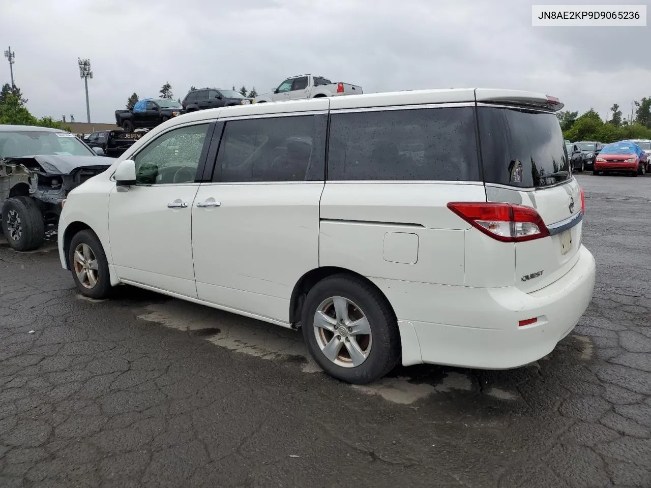 2013 Nissan Quest S VIN: JN8AE2KP9D9065236 Lot: 56605794