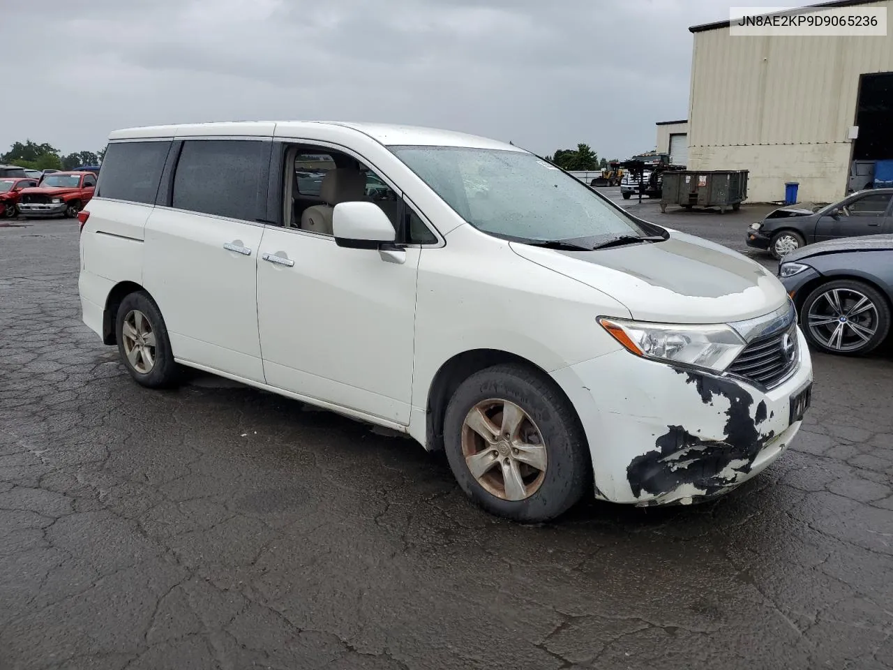 2013 Nissan Quest S VIN: JN8AE2KP9D9065236 Lot: 56605794