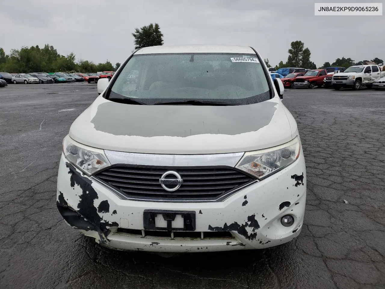 2013 Nissan Quest S VIN: JN8AE2KP9D9065236 Lot: 56605794