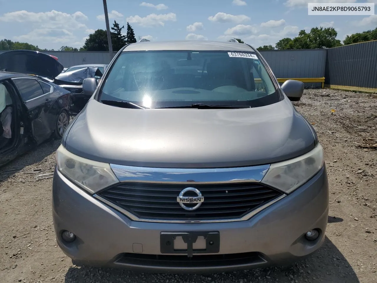 JN8AE2KP8D9065793 2013 Nissan Quest S