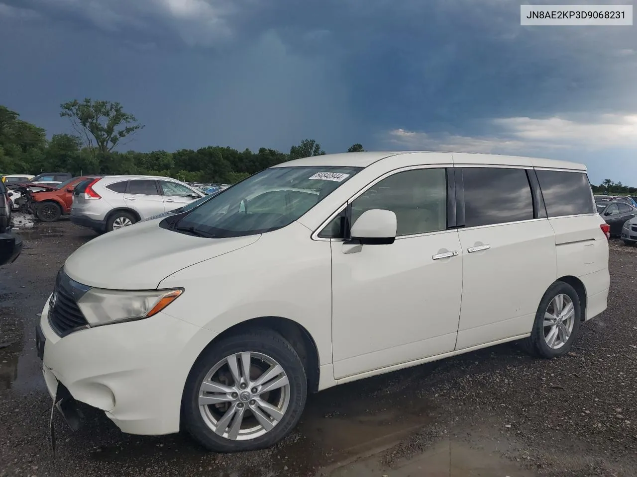 2013 Nissan Quest S VIN: JN8AE2KP3D9068231 Lot: 64840944