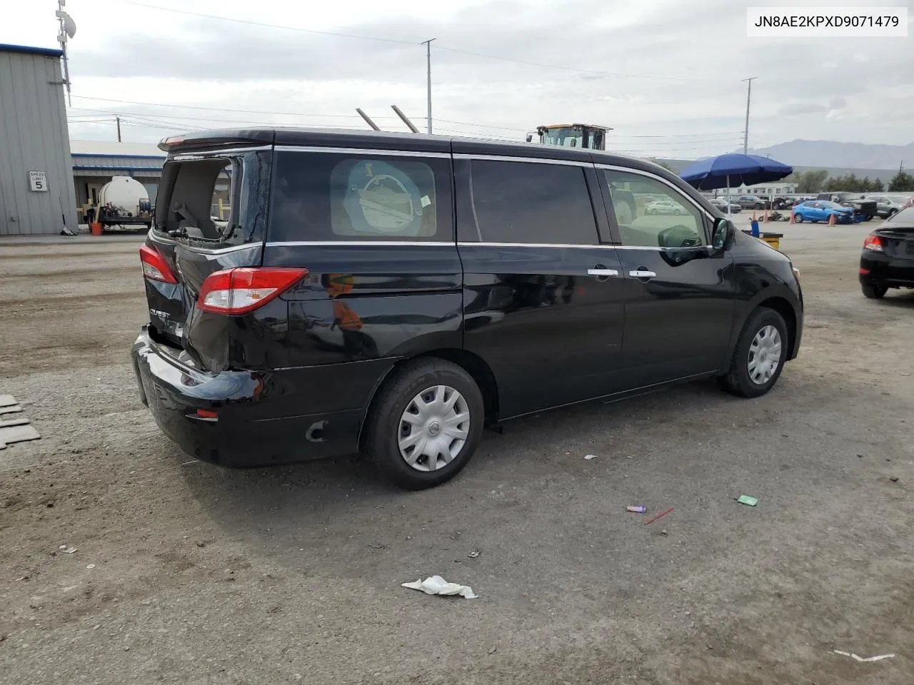 JN8AE2KPXD9071479 2013 Nissan Quest S