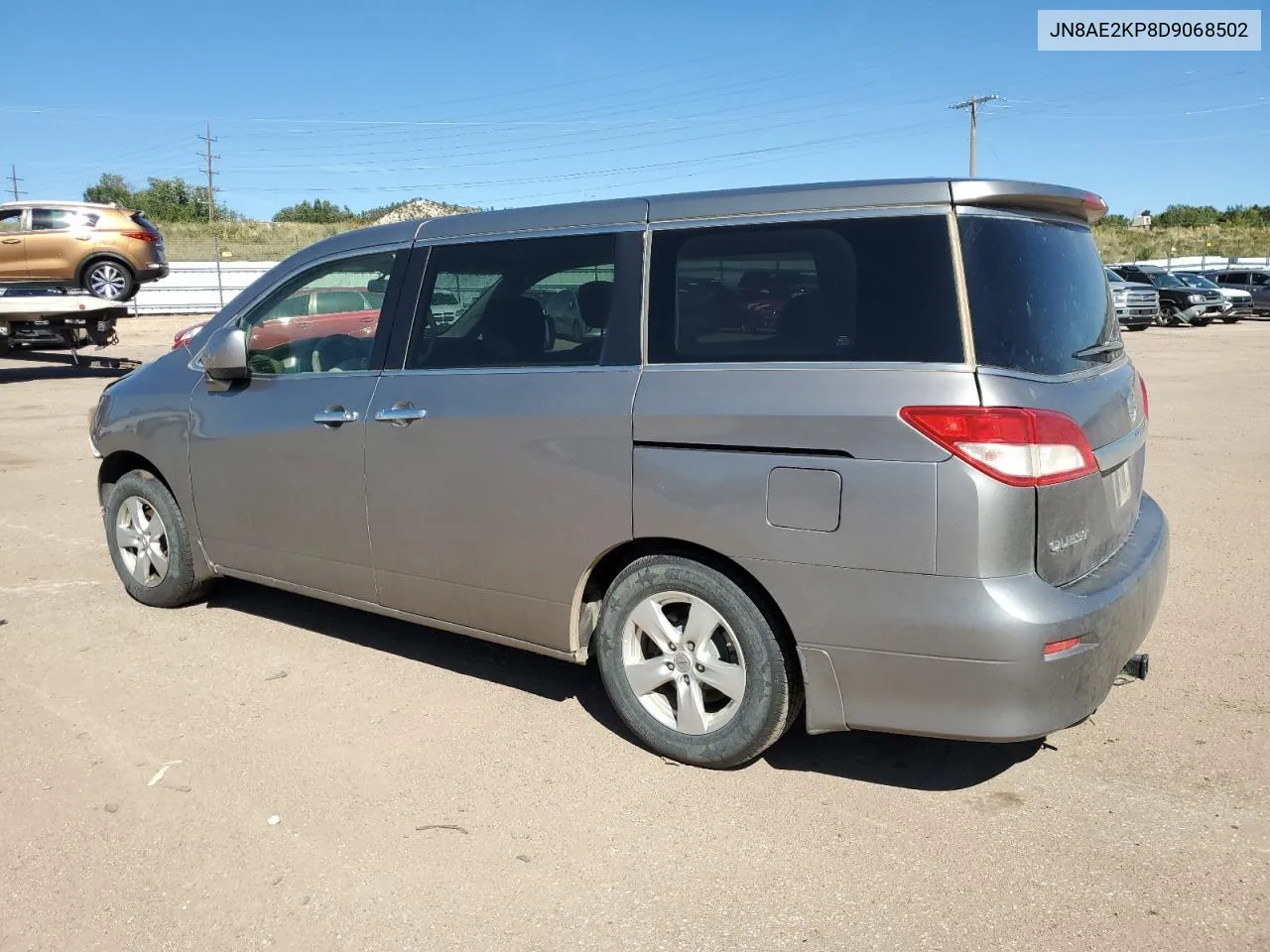 2013 Nissan Quest S VIN: JN8AE2KP8D9068502 Lot: 72763194