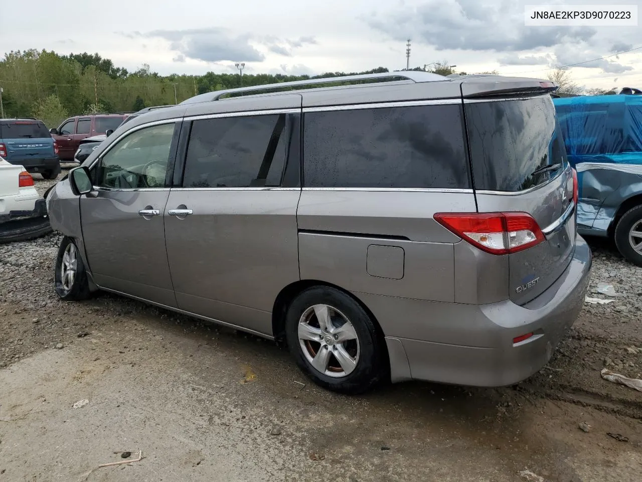 2013 Nissan Quest S VIN: JN8AE2KP3D9070223 Lot: 72962714