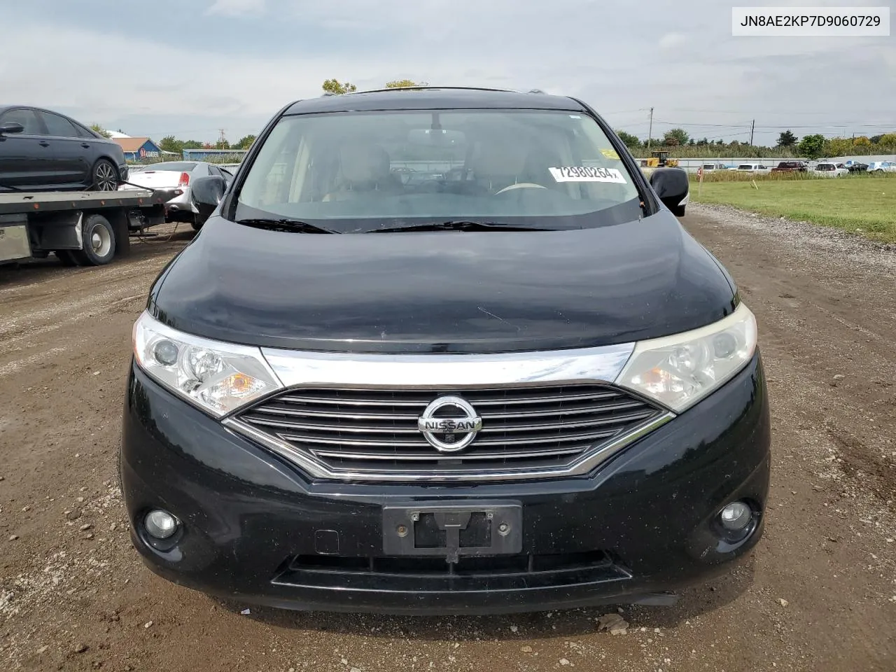 2013 Nissan Quest S VIN: JN8AE2KP7D9060729 Lot: 72980264