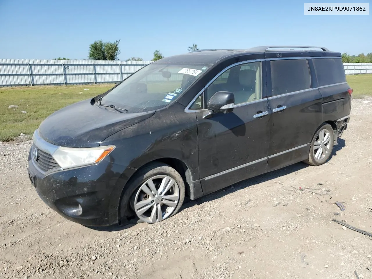 2013 Nissan Quest S VIN: JN8AE2KP9D9071862 Lot: 73657284