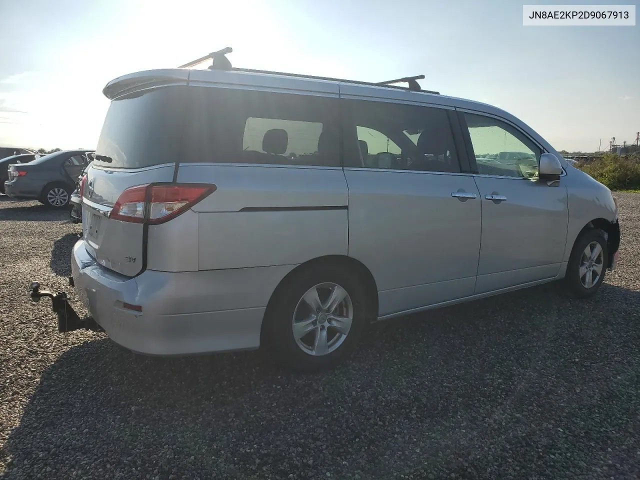 2013 Nissan Quest S VIN: JN8AE2KP2D9067913 Lot: 74015304