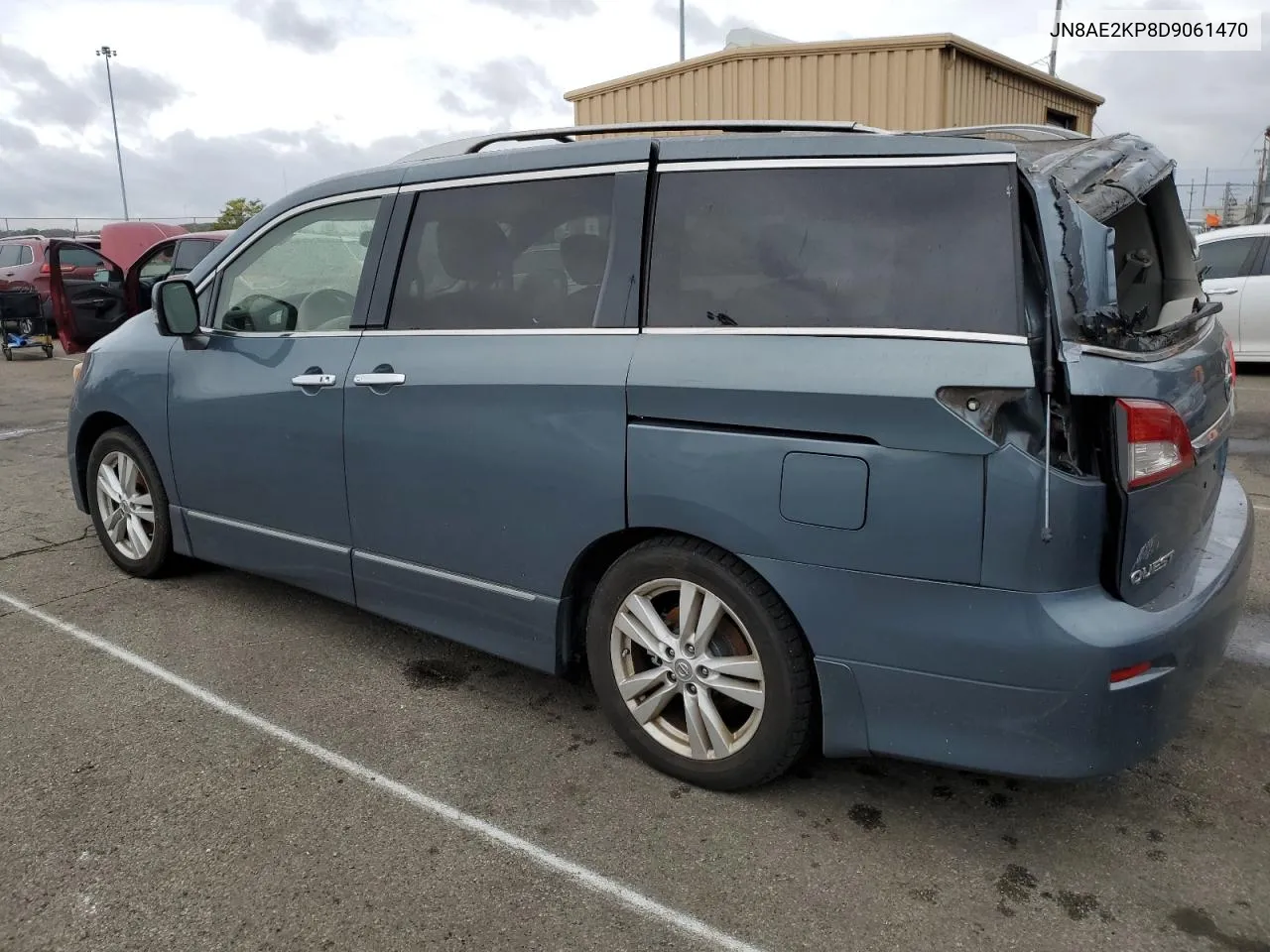 2013 Nissan Quest S VIN: JN8AE2KP8D9061470 Lot: 74680634