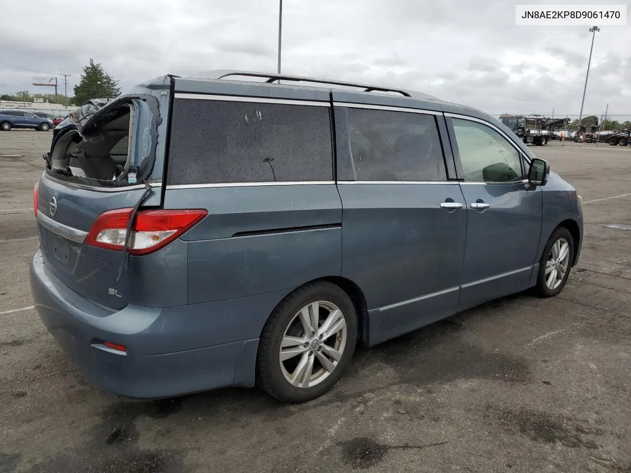 JN8AE2KP8D9061470 2013 Nissan Quest S