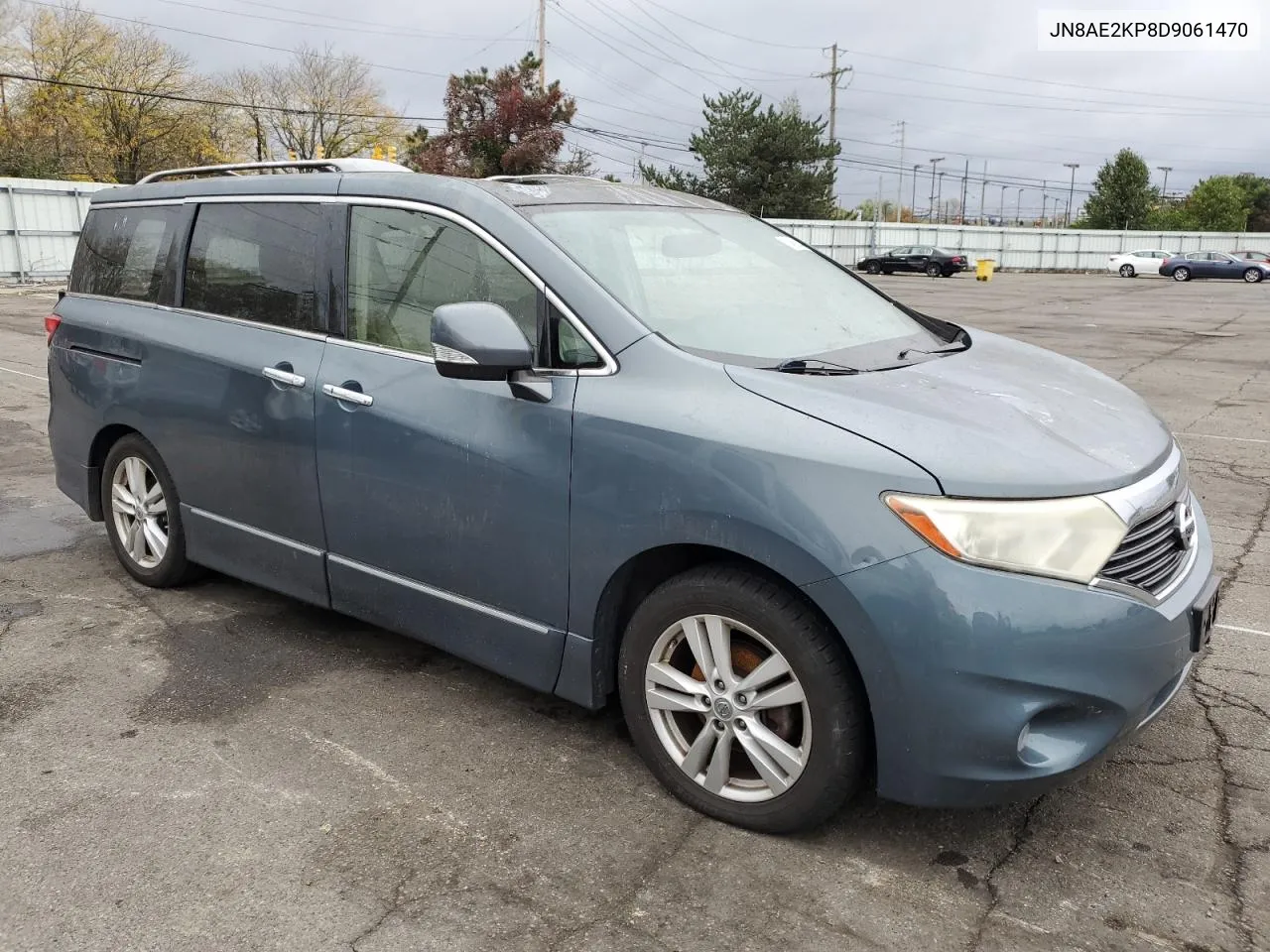 2013 Nissan Quest S VIN: JN8AE2KP8D9061470 Lot: 74680634